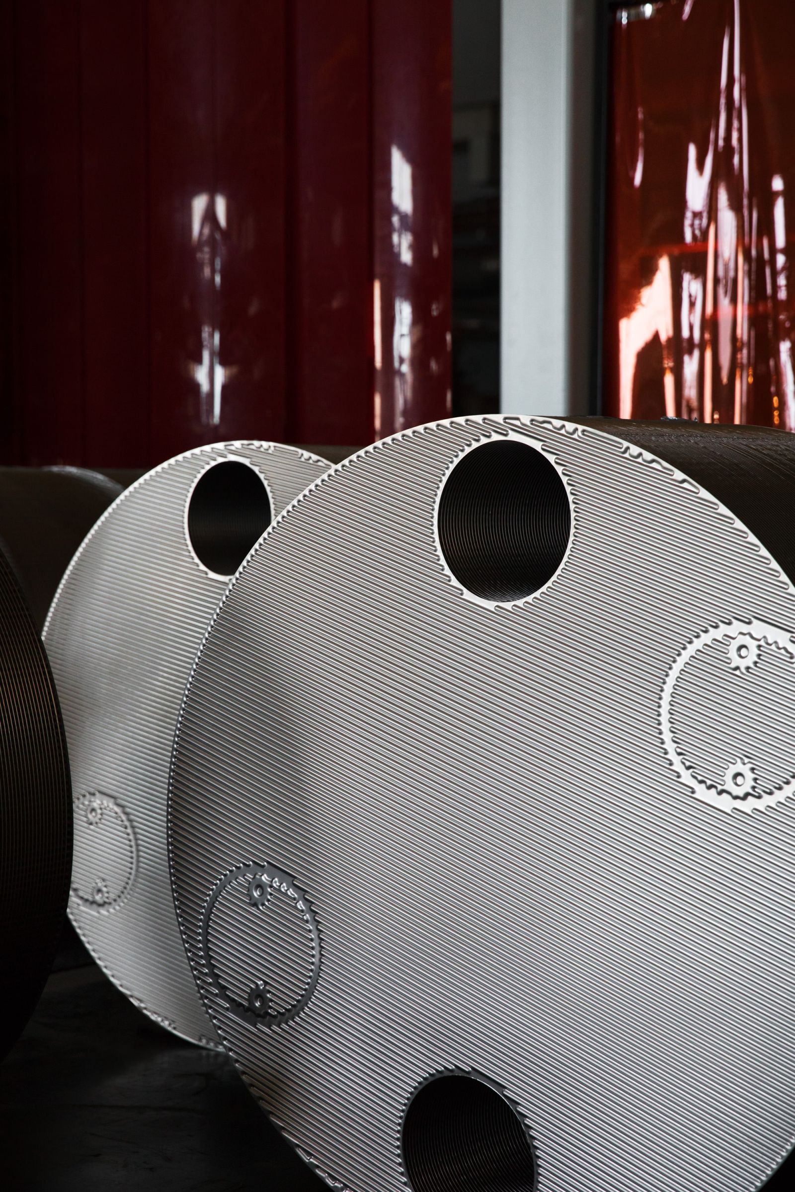 Vahterus fully welded plate packs in production